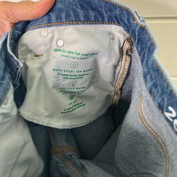 J. Crew 9" Demi Bootcut Crop Jeans Medium Wash Denim Cotton Blue Womens Size 26 - Picture 5 of 9